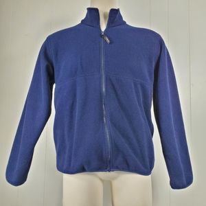 LL Bean Outdoor zipup fleece size medium